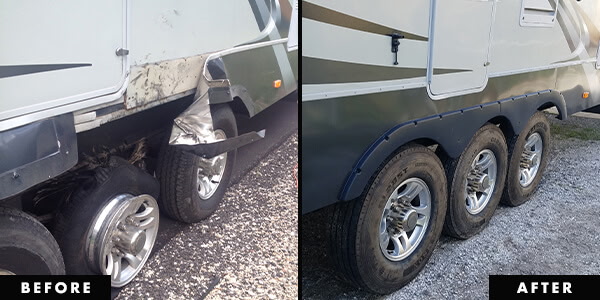 Mobile RV repair job in Orange County