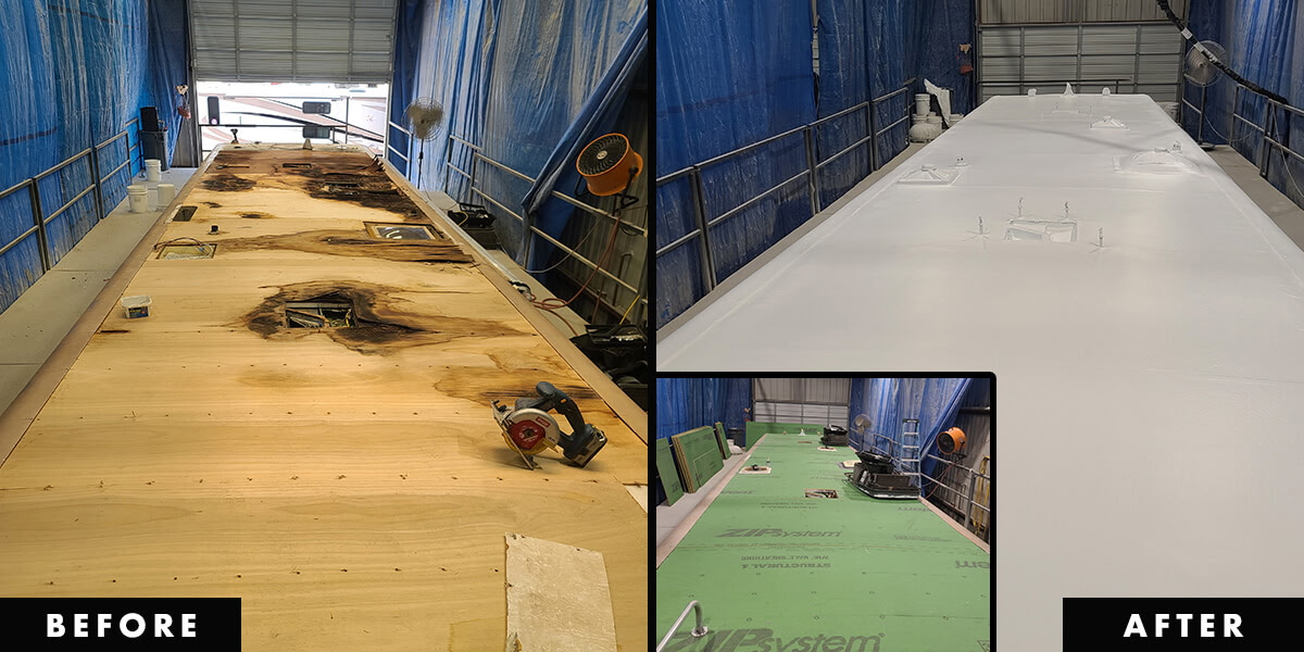 RV Roof Repair & Reseal