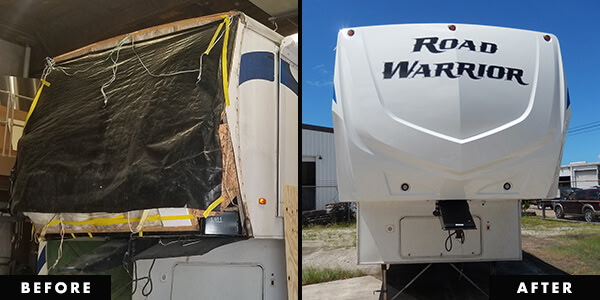 RV interior repair and restoration